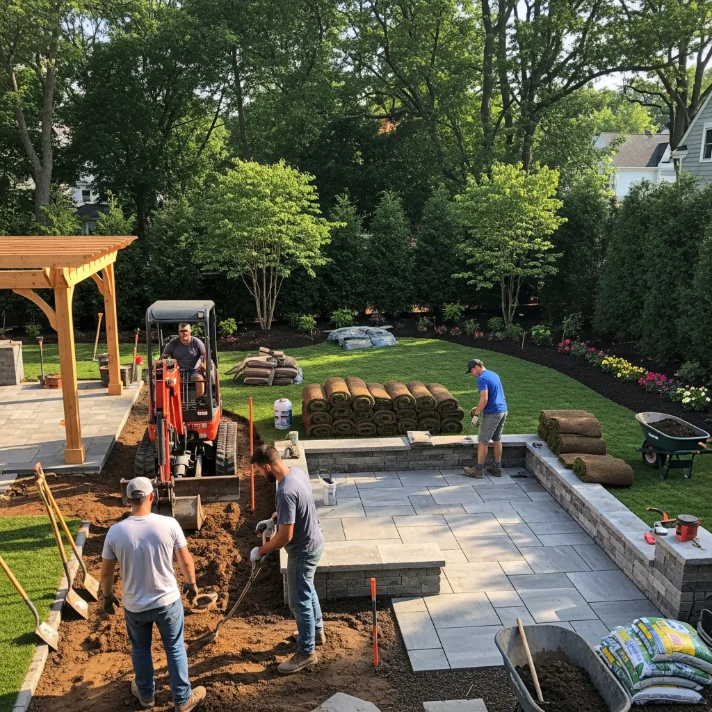 Kokonaisvaltainen piharemontti